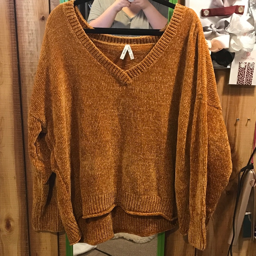 Chenille sweater